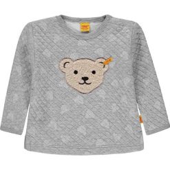 Bluza w kolorze szarym. Bluzy dla dziewczynek marki Steiff. W wyprzedaży za 85.95 zł.