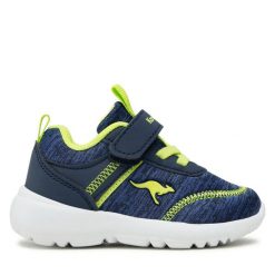 Sneakersy KangaRoos. Niebieskie trampki i tenisówki chłopięce KangaRoos, bez wzorów, bez zapięcia. Za 89.99 zł.
