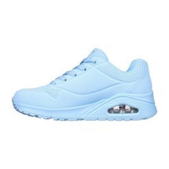 Buty SKECHERS Uno Stand On Air. Niebieskie obuwie sportowe damskie Skechers, bez wzorów, trekkingowe, Skechers Sport. Za 299.00 zł.