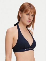 Tommy Hilfiger Góra od bikini UW0UW06358 Granatowy. Niebieskie bikini damskie Tommy Hilfiger, xs, bez wzorów. Za 189.99 zł.