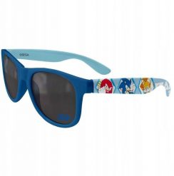 Okulary przeciwsłoneczne Sonic dla dzieci UV 400 niebiesko - błękitne. Niebieskie okulary przeciwsłoneczne dla dzieci Grajlandia. Za 24.00 zł.