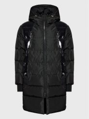 Les Hommes Płaszcz zimowy LF2280040255 Czarny Regular Fit. Czarne kurtki męskie Les Hommes, na zimę, m, bez wzorów, z syntetyku, bez kaptura. Za 4,579.00 zł.
