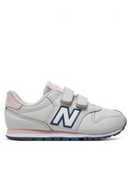 New Balance Sneakersy PV500FGP Szary. Szare buty sportowe dziewczęce New Balance, bez wzorów, ze skóry, bez zapięcia. Za 169.99 zł.