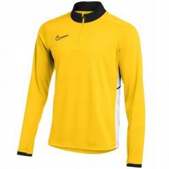 Bluza Męska Nike Academy 25 Sportowa Dresowa Treningowa roz. L. Żółte bluzy męskie Nike, l, bez wzorów, z dresówki, bez kaptura, dri-fit (nike). Za 141.99 zł.