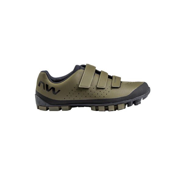 Buty spd gravel mtb męskie NORTHWAVE Hammer zielony. Czarne buty sportowe męskie Northwave, bez zapięcia, rowerowe. Za 463.50 zł.