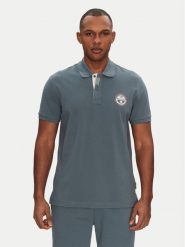 Napapijri Polo E-Clanis NP0A4ID3G1Y1 Niebieski Regular Fit. Niebieskie koszulki polo męskie Napapijri, l, bez wzorów, z bawełny, bez ramiączek. Za 179.99 zł.