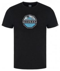 T-shirt męski Loap Altair. Białe t-shirty męskie LAP, na lato, m, z aplikacjami, z bawełny, klasyczne, bez kołnierzyka. Za 122.99 zł.