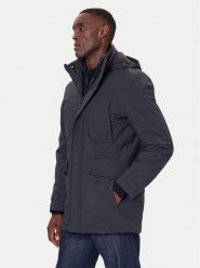 Geox Kurtka zimowa Andalo M5620F T3136 F1624 Granatowy Regular Fit. Niebieskie kurtki męskie Geox, na zimę, m, bez wzorów, z syntetyku, bez kaptura. Za 1,349.00 zł.