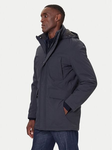 Geox Kurtka zimowa Andalo M5620F T3136 F1624 Granatowy Regular Fit. Niebieskie kurtki męskie Geox, na zimę, m, bez wzorów, z syntetyku, bez kaptura. Za 1,079.00 zł.