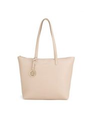 Beverly Hills Polo Club Torebka BHPC-B-016-06 Écru. Torebki do ręki damskie Beverly Hills Polo Club, bez wzorów, z materiału, bez dodatków. Za 199.99 zł.