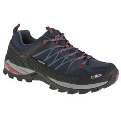 Buty trekkingowe męskie, Rigel Low. Czarne trekkingi męskie CMP, przed kostkę, trekkingowe. Za 339.99 zł.