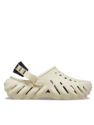 Crocs Klapki Echo Clog 207937 Beżowy. Brązowe klapki męskie Crocs, z tworzywa sztucznego. Za 219.99 zł.