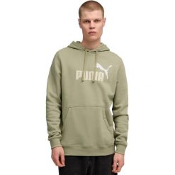 Bluza z kapturem męskie Puma Ess 2 Color No. 1 Logo Hoodie Fl Lux Arm. Brązowe bluzy męskie Puma, m, bez wzorów, z bawełny, z kapturem. Za 290.00 zł.