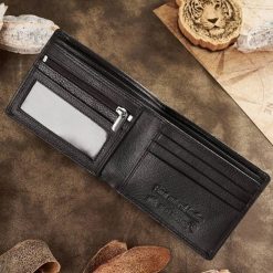 Paolo Peruzzi Klasyczny skórzany portfel męski T-76-BL. Portfele męskie Paolo Peruzzi, bez wzorów. Za 73.11 zł.