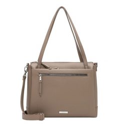 Tamaris Torebka Shopper TAS Melissa Torby na zakupy 1 ct Szary Damski. Szare torebki shopper damskie Tamaris, bez wzorów, z poliesteru, biznesowe, na ramię, duże, bez dodatków. Za 262.99 zł.