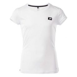 Koszulka Z Logo Miha Dla Dziewczynek. Białe t-shirty i topy dla dziewczynek IQ, bez wzorów, bez ramiączek. Za 49.99 zł.