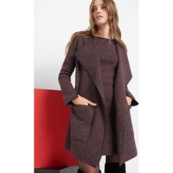 Kardigan z wstawkami z ekoskóry. Czerwone kardigany damskie Orsay, z bawełny. Za 139.99 zł.