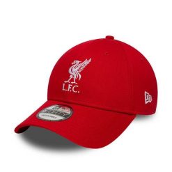 Czapka baseballowa 9forty Liverpool FC Core. Czerwone czapki i kapelusze męskie New Era, bez wzorów. Za 179.00 zł.