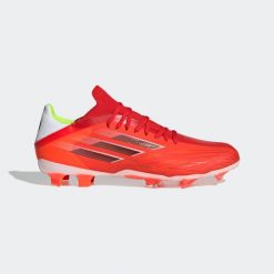BUTY ADIDAS X Speedflow.3 FG FY3289. Czarne obuwie sportowe damskie Adidas, bez wzorów, do piłki nożnej. Za 552.60 zł.