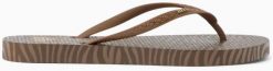 Reef W'S Reef Seaside Prints, choco zebra, 41 (us 10). Klapki damskie Reef, bez wzorów, sportowe, bez obcasa. Za 93.52 zł.
