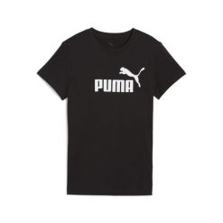 Damska koszulka ESS No. 1 Logo PUMA. Białe t-shirty damskie Puma, xl, bez wzorów, z gumy, bez kołnierzyka. W wyprzedaży za 69.00 zł.