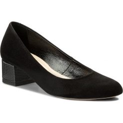 Półbuty KOTYL - 2135 Czarny Zamsz. Czarne półbuty damskie Kotyl, ze skóry, eleganckie. W wyprzedaży za 219.00 zł.