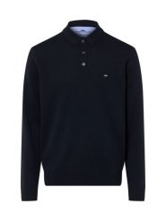 Fynch-Hatton sweter Mężczyźni Bawełna niebieski, M. Niebieskie swetry przez głowę męskie Fynch-Hatton, m, bez wzorów, z bawełny, bez kołnierzyka. Za 299.95 zł.