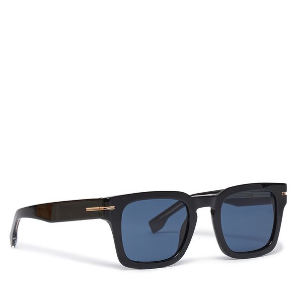 Okulary przeciwsłoneczne BOSS. Czarne okulary przeciwsłoneczne męskie Boss. Za 619.99 zł.