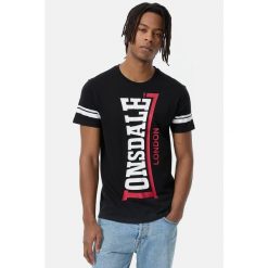 Koszulka Lonsdale Polbain. Białe koszulki sportowe męskie Lonsdale, bez wzorów, bez kołnierzyka, bez ramiączek. Za 152.50 zł.