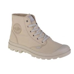Buty sportowe Sneakersy unisex, Palladium Mono Chrome. Brązowe obuwie sportowe damskie Palladium, bez wzorów, z materiału, trekkingowe. Za 349.99 zł.