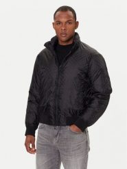 Armani Exchange Kurtka bomber XM001088 AF16592 FC022 Czarny Regular Fit. Czarne kurtki męskie Armani Exchange, l, bez wzorów, z syntetyku, bez kaptura. Za 1,129.00 zł.