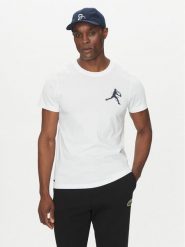 Lacoste Komplet t-shirt i czapka TH1044 Biały Regular Fit. Białe czapki i kapelusze męskie Lacoste, bez wzorów, z bawełny. Za 204.99 zł.