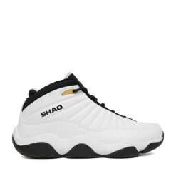 Buty do koszykówki SHAQ. Białe buty sportowe męskie Shaq, bez zapięcia, do koszykówki. Za 369.99 zł.