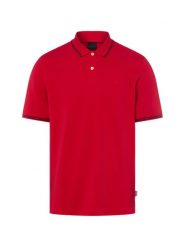 Bugatti koszulka polo Mężczyźni Bawełna (100%) czerwony, XL. Czerwone koszulki polo męskie Bugatti, m, bez wzorów, z bawełny, bez kołnierzyka, bez ramiączek. Za 139.95 zł.
