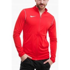 Bluza Męska Rozpinana Nike Dri-FIT Park 20 Sportowa bez Kaptura roz. L. Czerwone bluzy męskie Nike, l, bez wzorów, bez kaptura, dri-fit (nike). Za 113.00 zł.
