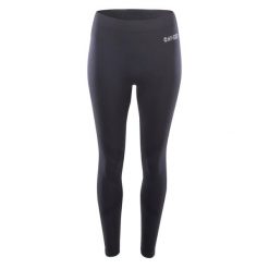 Damskie legginsy Hi-Tec Surim. Czarne legginsy damskie Hi-tec, bez wzorów, na fitness i siłownię. Za 195.50 zł.