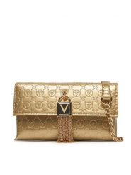 Valentino Torebka Emy Re VBS9IU17VER Złoty. Żółte listonoszki damskie Valentino, bez wzorów, ze skóry, bez dodatków. Za 439.99 zł.