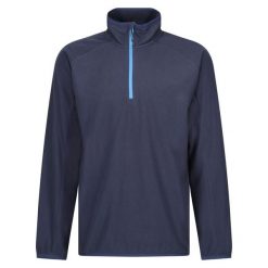 Bluza Polarowa Męska Suwak Do Połowy Navigate. Niebieskie bluzy męskie Regatta, na zimę, l, bez wzorów, z polaru, bez kaptura. Za 109.99 zł.