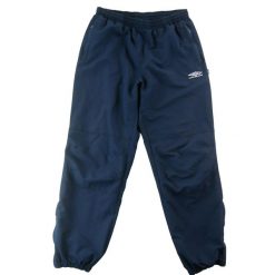 Second life - Spodnie dresowe męskie Vintage Y2K Umbro - Stan dobry. Niebieskie spodnie sportowe męskie Umbro, l, bez wzorów, z dresówki, do biegania. Za 106.46 zł.