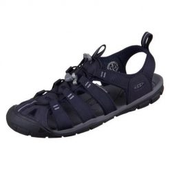 Buty do chodzenia męskie Keen 1027407. Czarne sandały męskie Keen, z gumy, bez zapięcia. Za 448.00 zł.