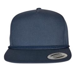 Czapka Golfowa YP Classics Poplin. Niebieskie czapki i kapelusze damskie FLEXFIT, bez wzorów. Za 67.99 zł.