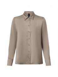 Marc Cain Bluzka Kobiety zielony, 38. Zielone bluzki damskie Marc Cain, bez wzorów, z satyny, eleganckie, bez kołnierzyka, bez ramiączek. Za 1,149.95 zł.
