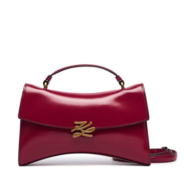 Torebka KARL LAGERFELD. Czerwone torebki do ręki damskie KARL LAGERFELD, bez wzorów, klasyczne, bez dodatków. Za 1,299.00 zł.