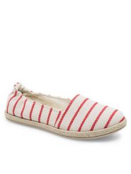 Jenny Fairy Espadryle KAYLA WSK1609-05 Biały. Białe espadryle damskie Jenny Fairy, bez wzorów, z materiału, bez obcasa, bez zapięcia. Za 41.99 zł.