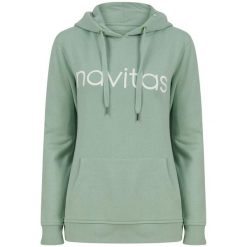 Bluza damska Navitas Hoody. Zielone bluzy damskie NAVITAS, l, bez wzorów, bez kaptura. Za 179.99 zł.