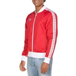 Bluza Arena Relax Iv Team Jacket Icons rozpinana. Czerwone bluzy męskie Arena, m, bez wzorów, z poliesteru, bez kaptura, do pływania. Za 118.99 zł.