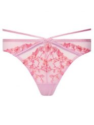 Hunkemöller Stringi Lillia 204602 Fioletowy. Fioletowe stringi damskie Hunkemöller, m, bez wzorów, z syntetyku. Za 49.99 zł.