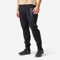 Spodnie rowerowe MTB Rockrider Expl 500 zimowe. Czarne buty sportowe męskie ROCKRIDER, l, bez wzorów, z materiału, rowerowe. Za 199.99 zł.