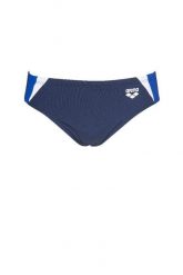 Kąpielówki slipy męskie na basen Arena Double Side Panels Brief. Niebieskie kąpielówki męskie Arena, l, bez wzorów, z materiału, długie, na fitness i siłownię. Za 51.98 zł.