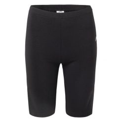 Damskie spodenki 3/4 Martes Essentials Malisa. Czarne szorty sportowe damskie MARTES ESSENTIALS, l, bez wzorów, z bawełny, sportowe, do biegania. Za 53.92 zł.
